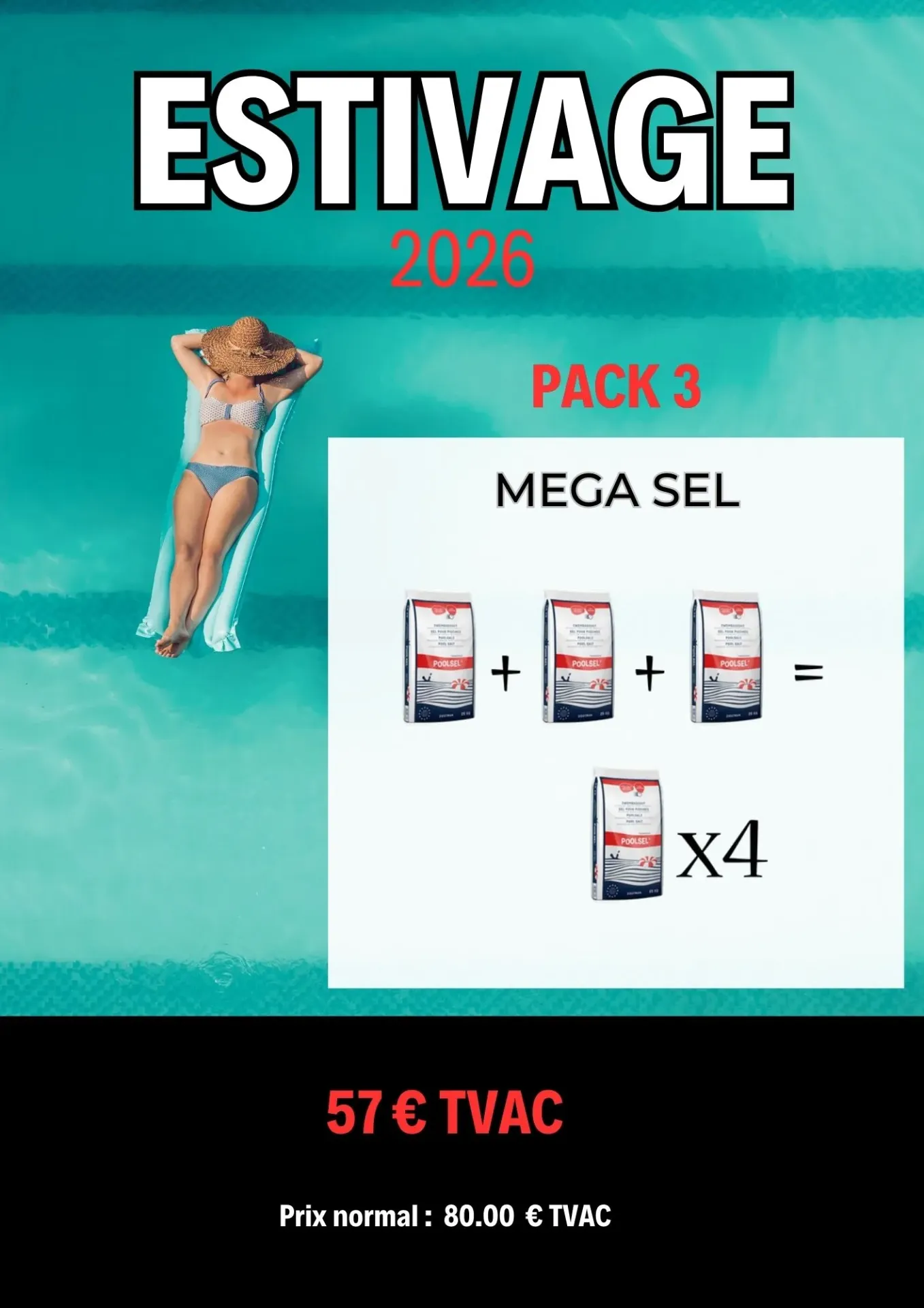 Pack produit n°3 - méga sel