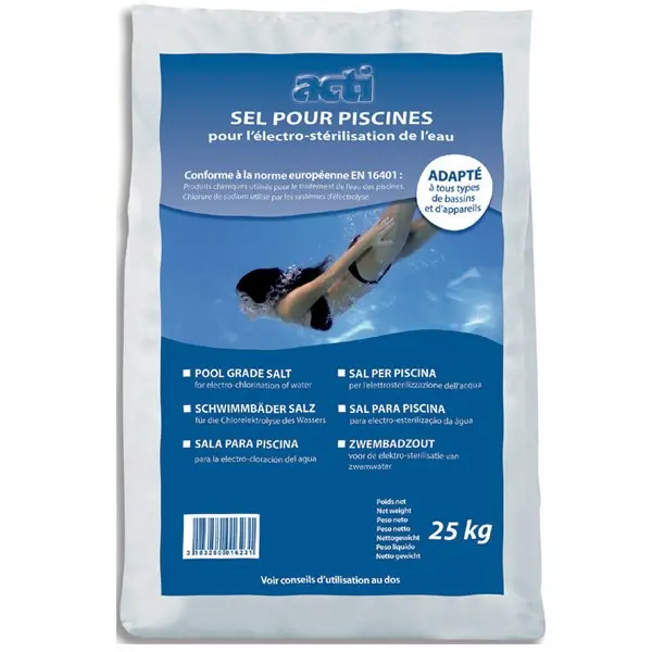Acti - sel pour piscine