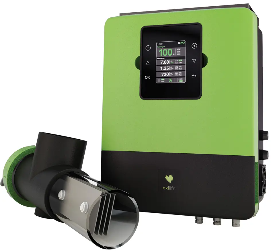 Electrolyseur au sel - Oxilife - Sugar Valley (60 M³)