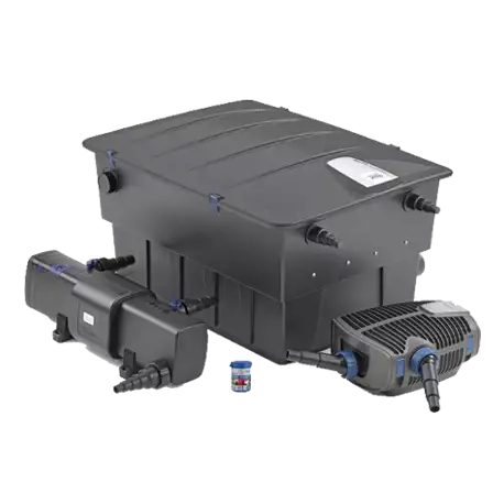 Oase - Filtre gravitaire - Biotec ScreenMatic - Set complet : Filtre + UV + Pompe (40 m³)