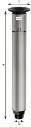 Messner - Tête de jet en inox - Cloche d'eau 1" 420