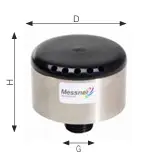 Messner - Tête de jet en inox - Jet  Fan