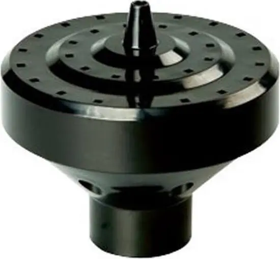 Messner - Tête de jet en PVC 1/2"- Jet Volcan