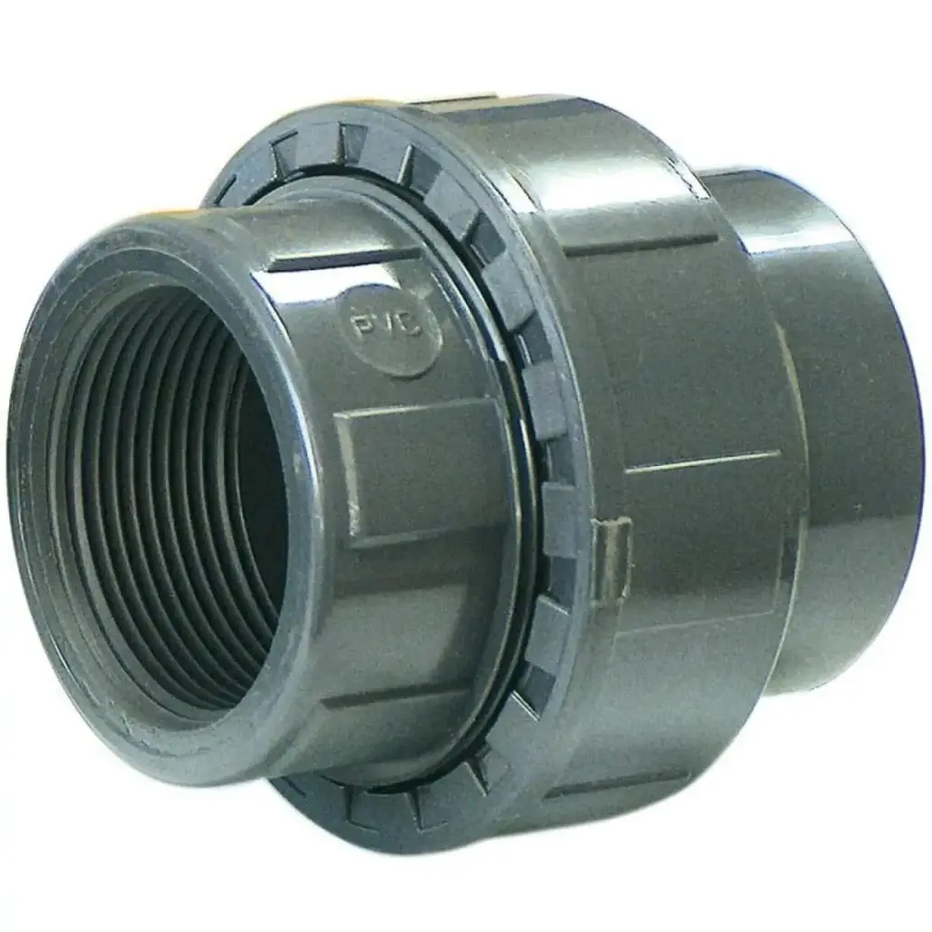 PVC - Union Ø 50 F x 1½" M + joint torique